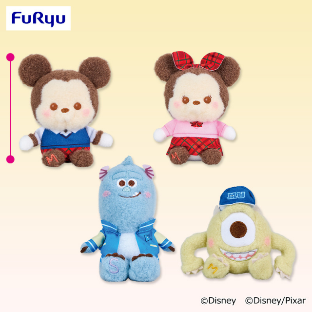 ディズニー＆ピクサーキャラクター ミルキーボア スクール風マスコット