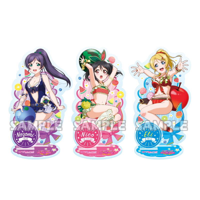 ラブライブ！キャラリウムアクリルスタンド μ’s（3年生）