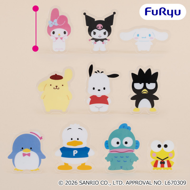 サンリオキャラクターズ ミニアクリルブロック