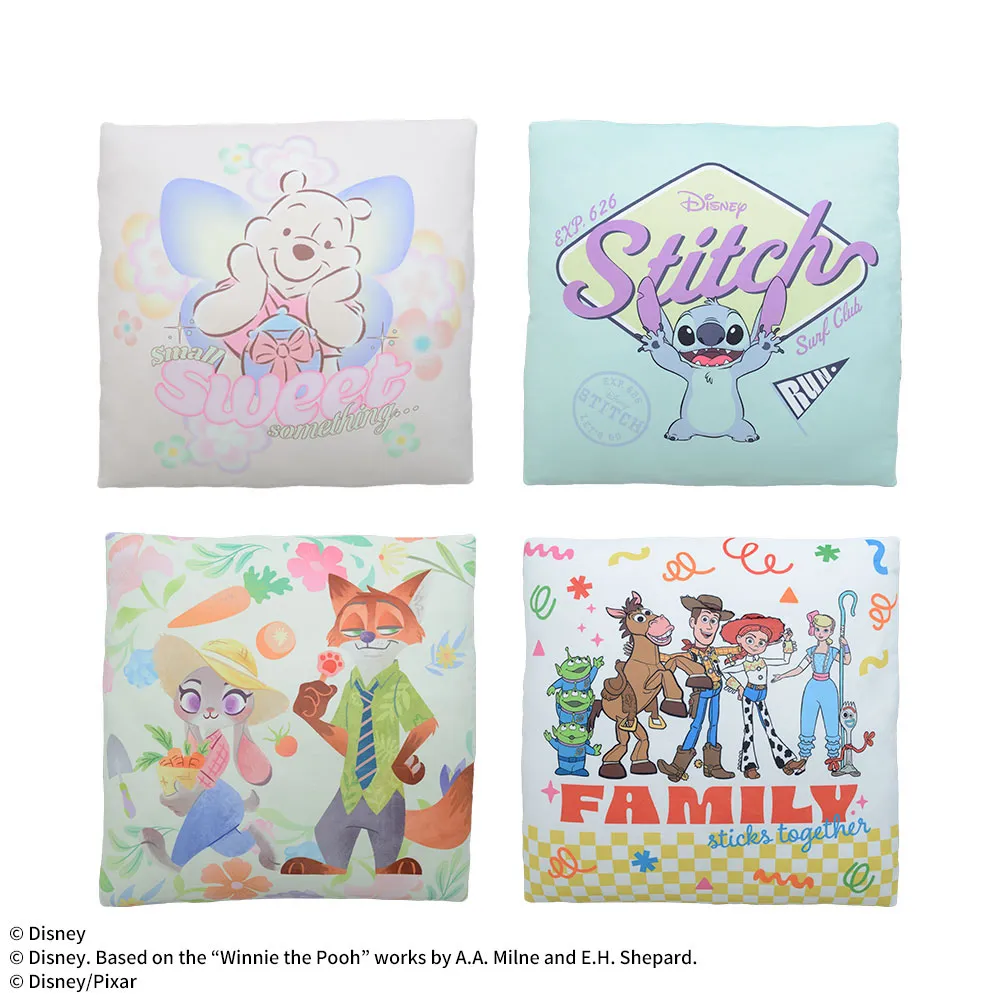 ディズニー&ピクサーキャラクタースーパーギガザッカぐらもっちクッション