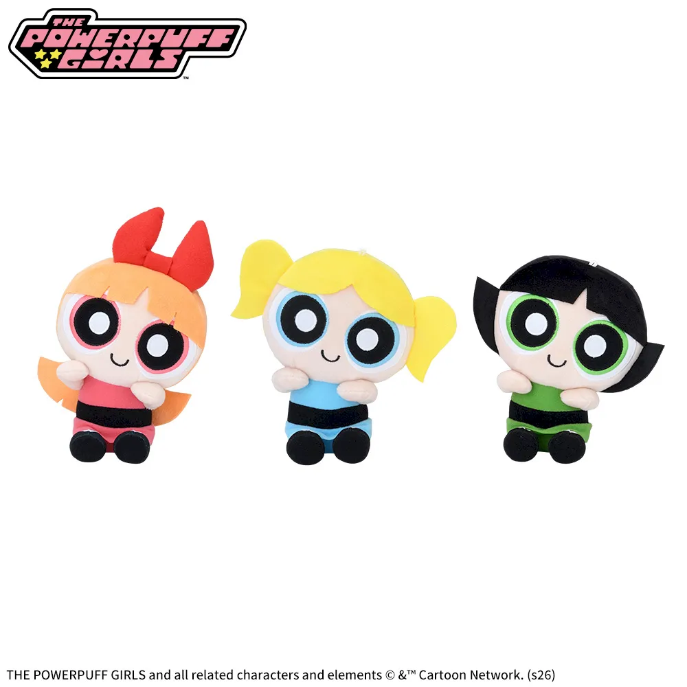パワーパフガールズひょこぴょこぬいぐるみ