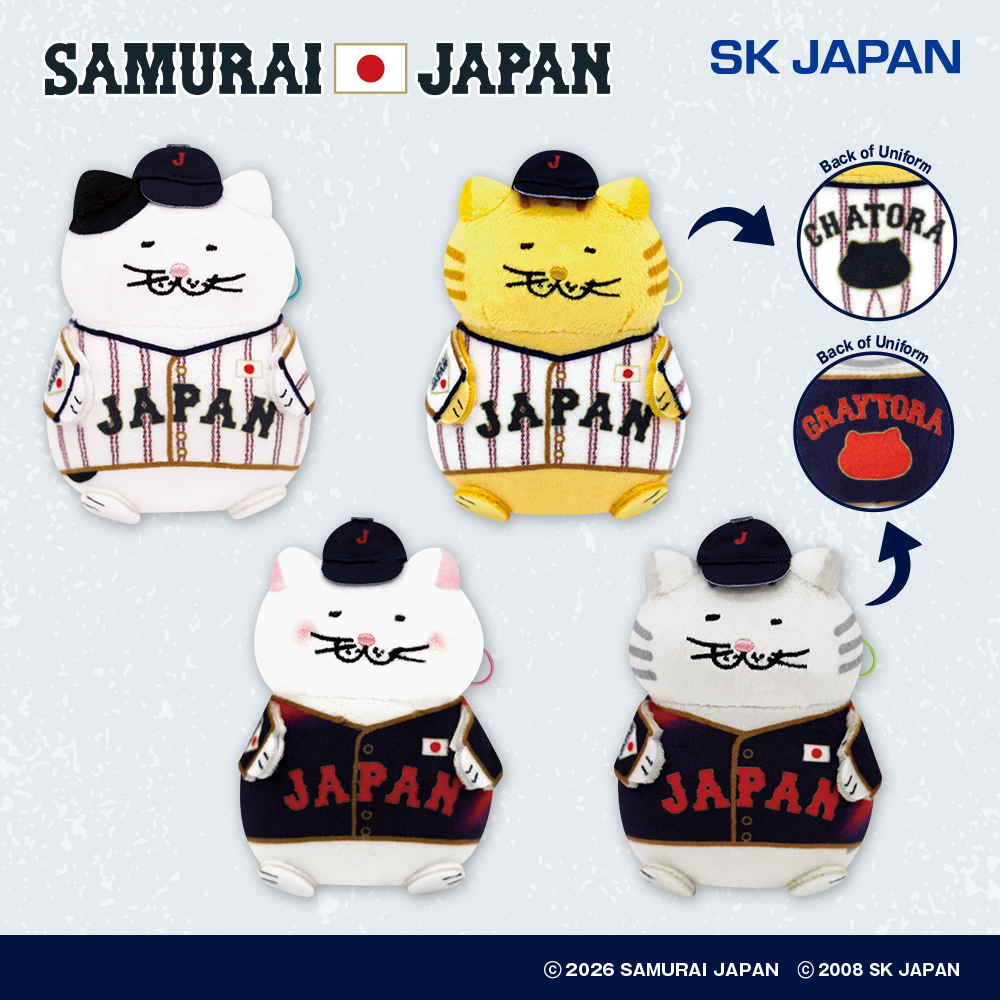 侍ジャパン でぶねこマスコット