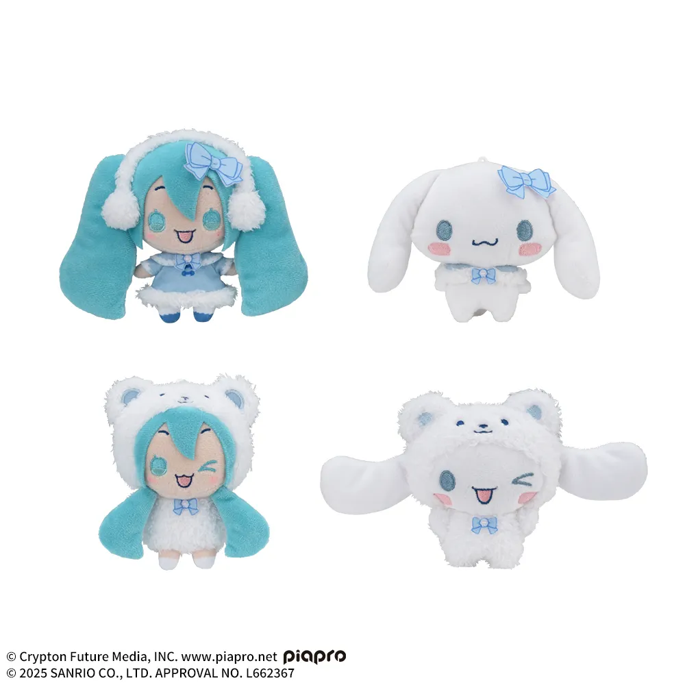 初音ミク×シナモロールマスコットWINTERVer.