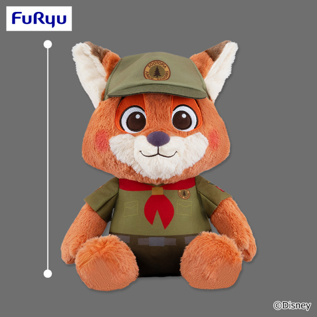 ズートピア WE LOVE YOU! -Nick Wilde- FukuFuku 超BIGぬいぐるみ~チャイルドフッド~