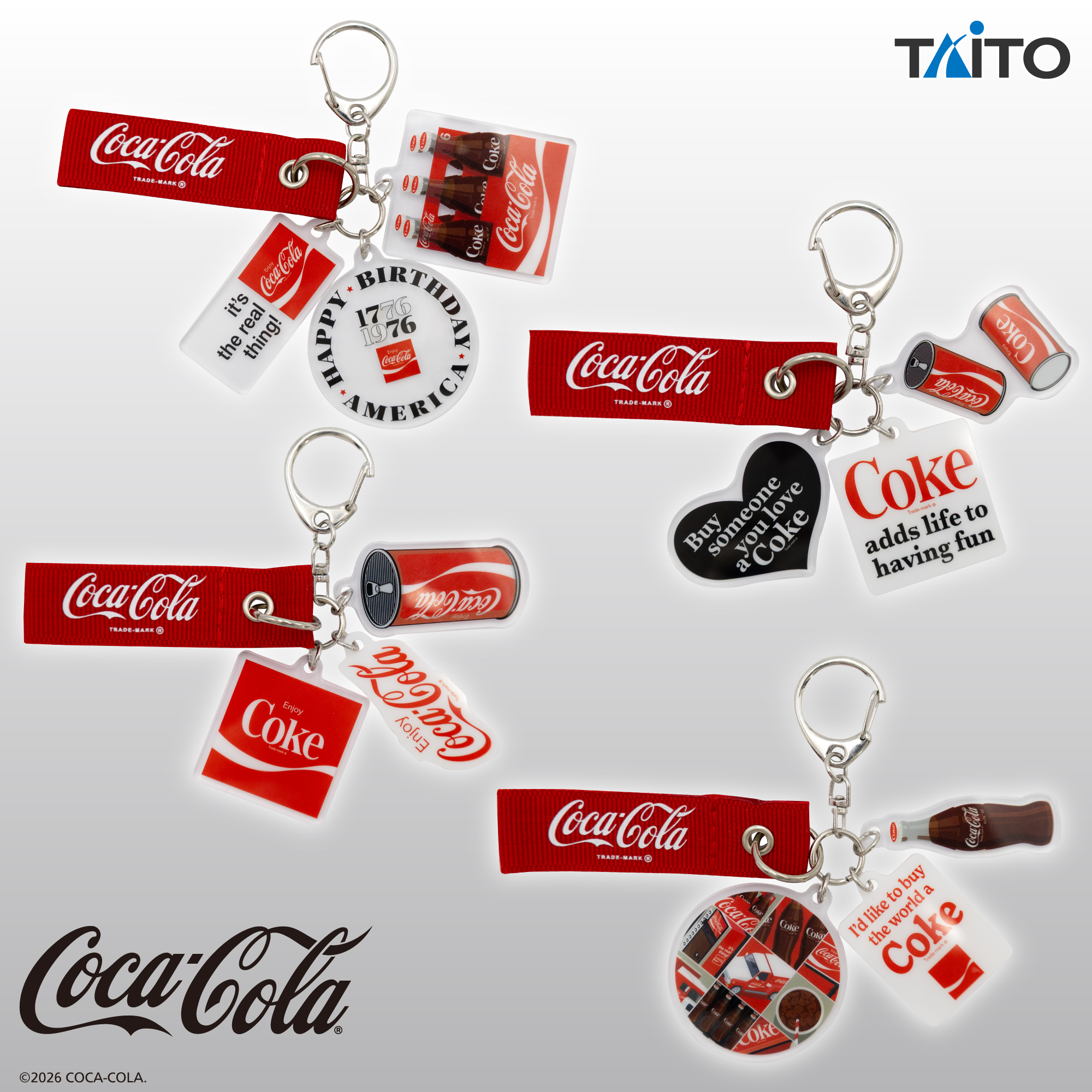 Coca-Cola　アクリルチャーム