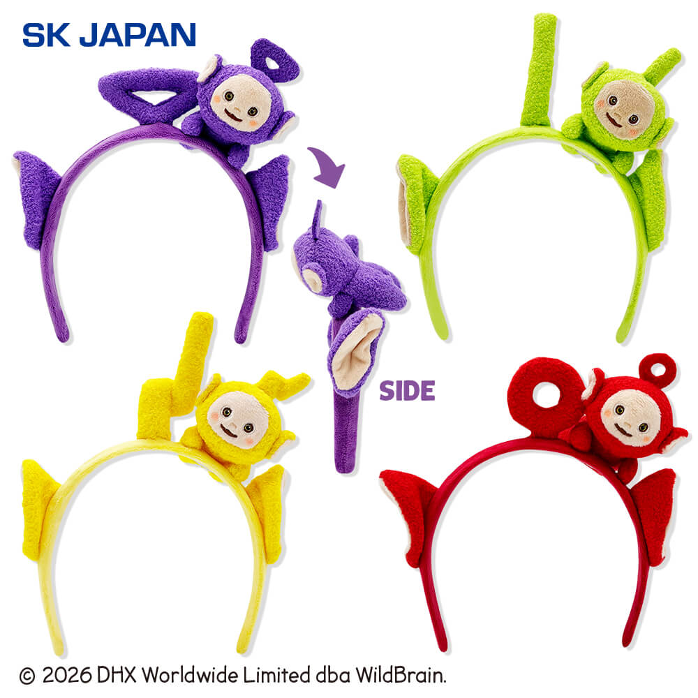 テレタビーズ デフォルメマスコット付きカチューシャ