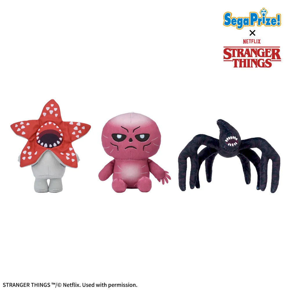 Netflixシリーズ「ストレンジャー・シングス未知の世界」ぬいぐるみVol.3