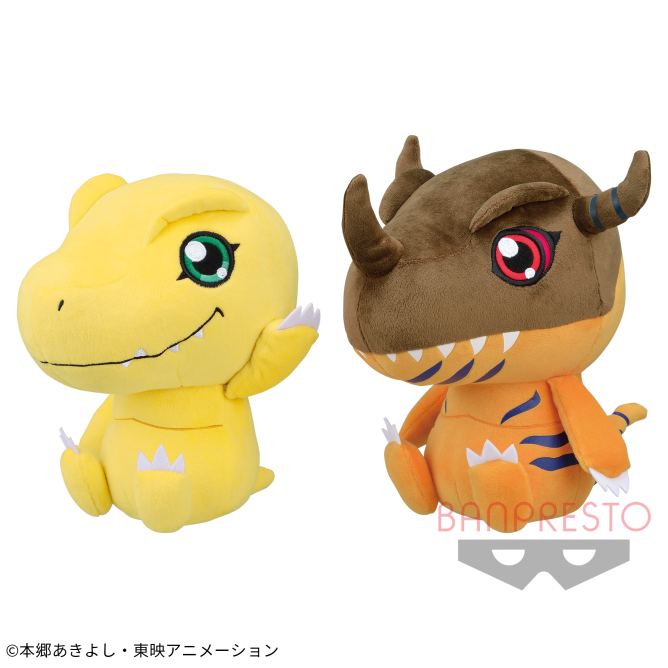 デジモンアドベンチャー でっかいぬいぐるみ～アグモン・グレイモン～