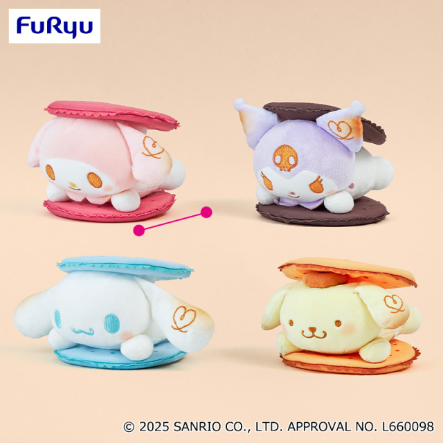 サンリオキャラクターズ ましゅまるむなりきりスモア！ぬいぐるみ