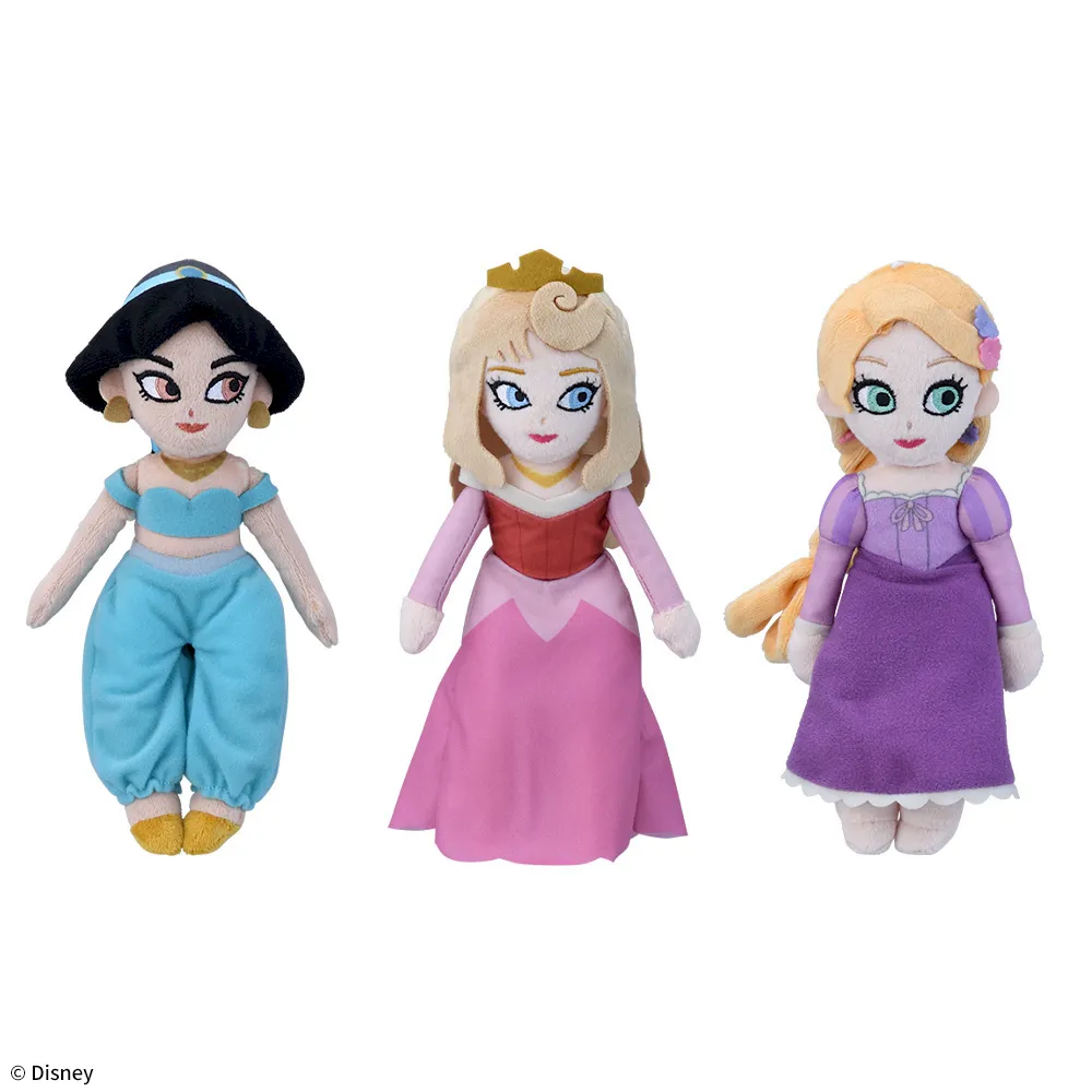ディズニープリンセス　Dolly Clasica　ぬいぐるみVol.1