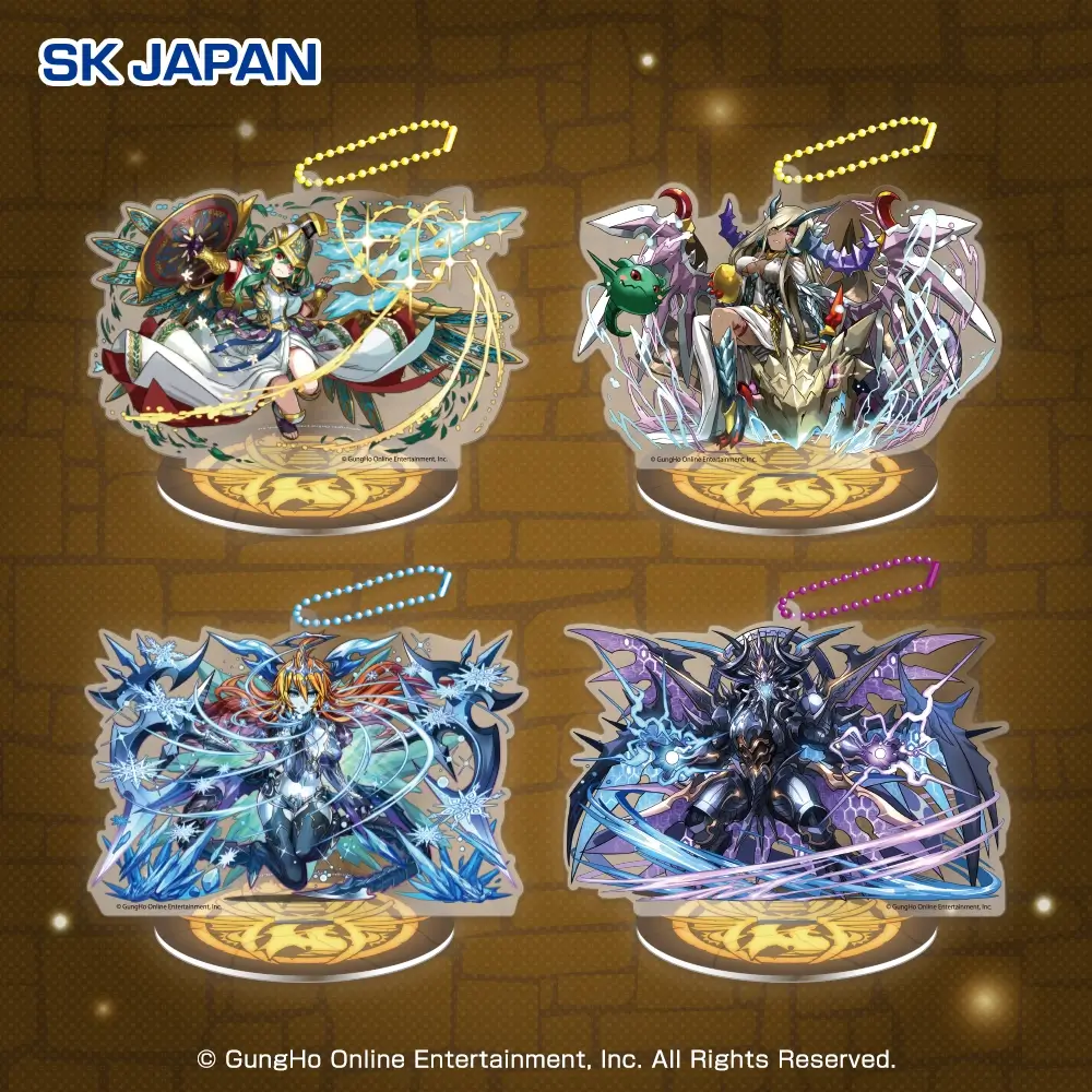 パズル＆ドラゴンズ 降臨！アクリルスタンドボールチェーン