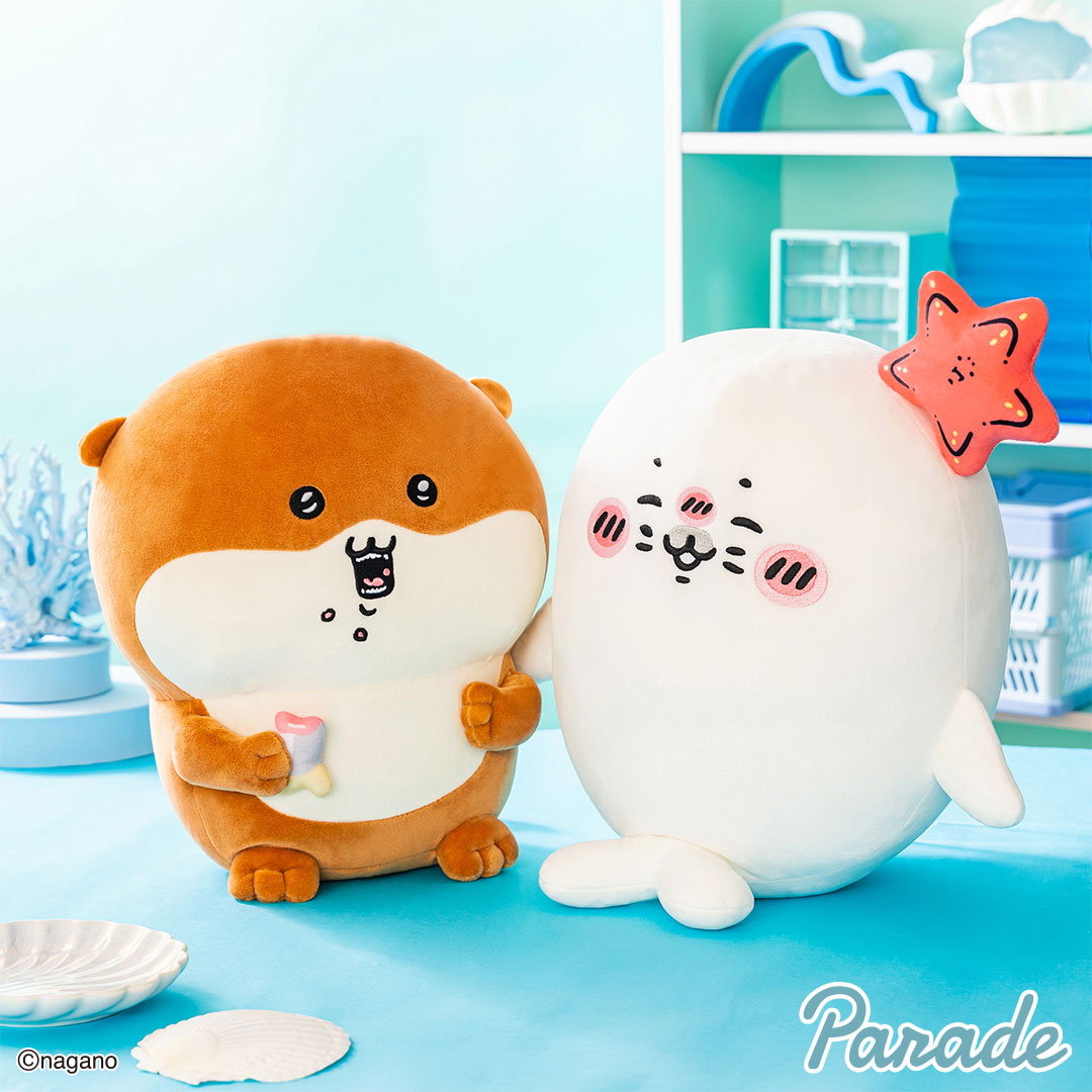 じいさんとアザラシ アザラシ&カワウソBIGぬいぐるみ