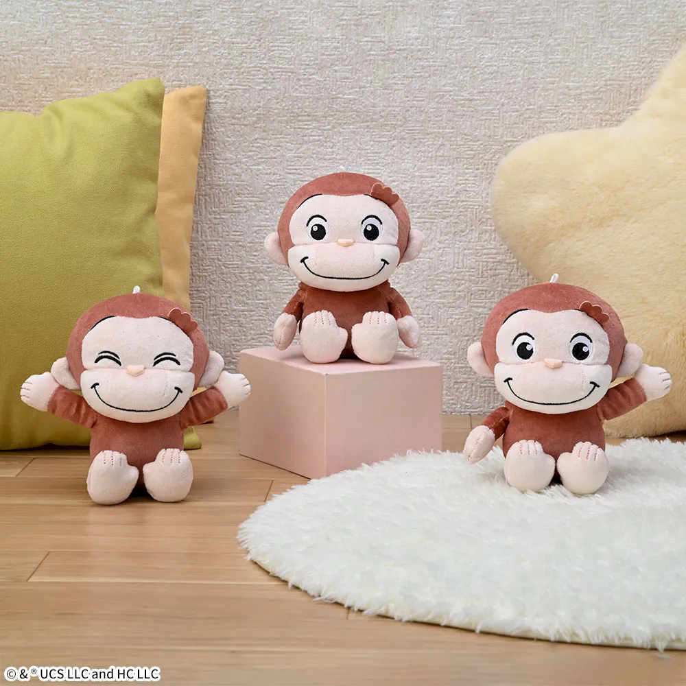 おさるのジョージぽってりぬいぐるみもっちり
