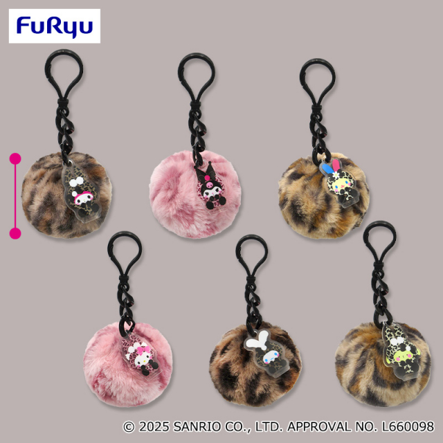 サンリオキャラクターズ ギャルらび♡ファーチャーム
