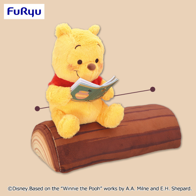 くまのプーさん BOOKS FukuFuku 一緒におやすみ枕