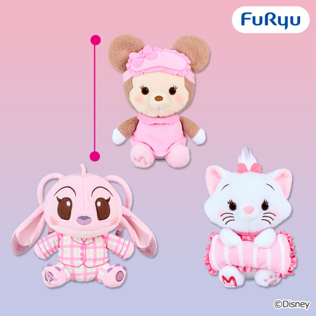 ディズニーキャラクター ミルキーボア おやすみピンクBIGぬいぐるみ