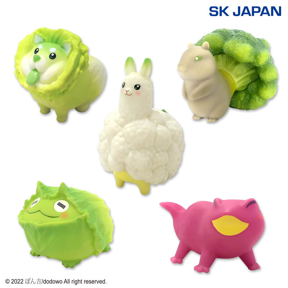 おやさい妖精さん ミニソフビフィギュア【ナムコ限定】