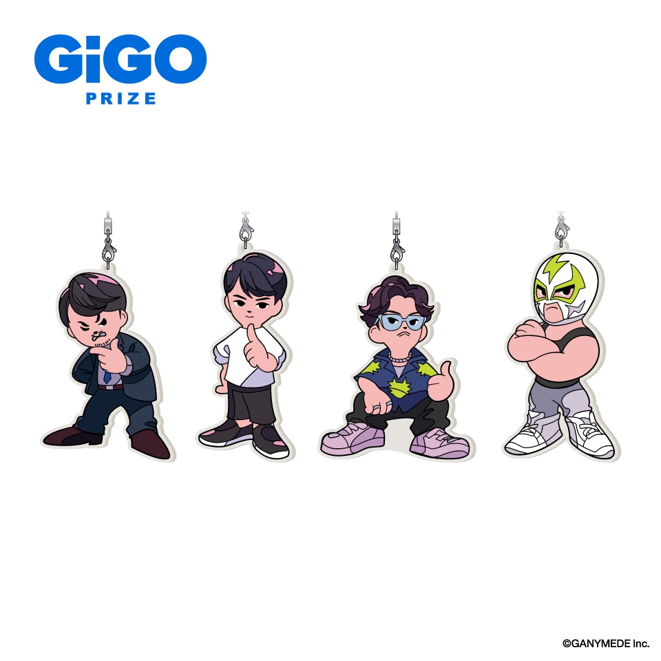 ZETA DIVISION HAVE FUN WITH ZETA ラバーストラップ～GiGOグループのお店限定～