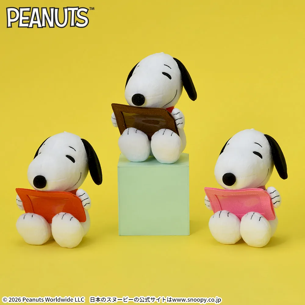 SNOOPY™フレーム付ぬいぐるみVol.2