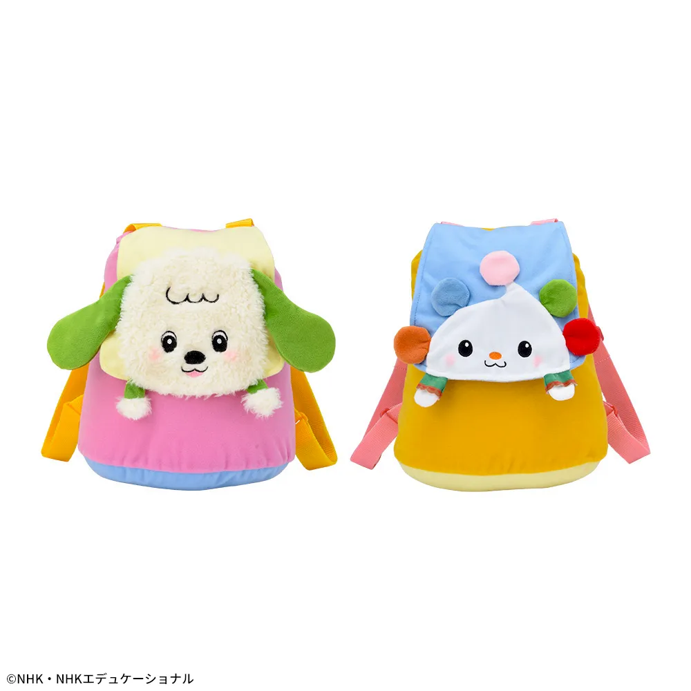 NHKいないいないばあっ！ワンワン&ぽぅぽのプレミアムフェイスリュック