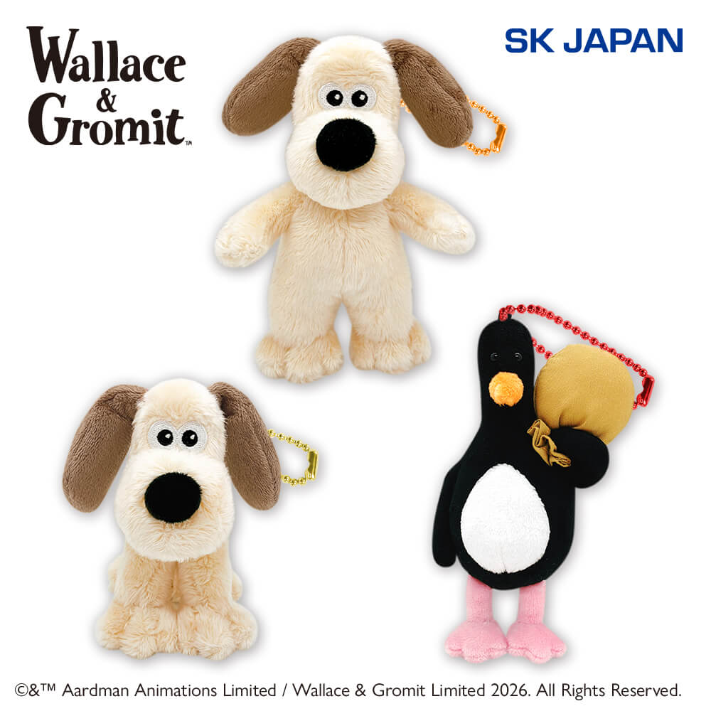 ウォレスとグルミット マスコット
