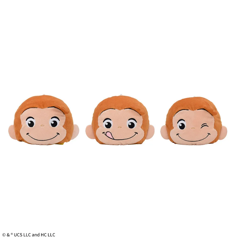 おさるのジョージぬいぐるみくるりんフェイス