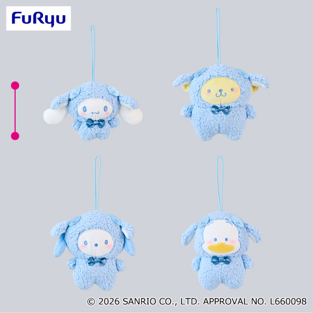サンリオキャラクターズ Fluffy sheep マスコット