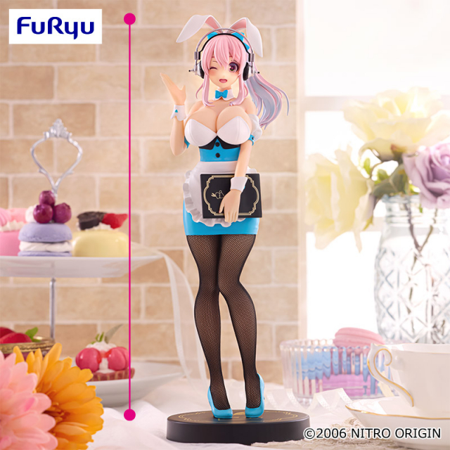 すーぱーそに子 BiCute Bunnies Figureーウェイトレス・ライトブルーver.ー