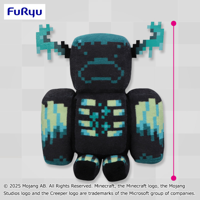 マインクラフト ふわふわウォーデンBIGぬいぐるみ～座りポーズ～