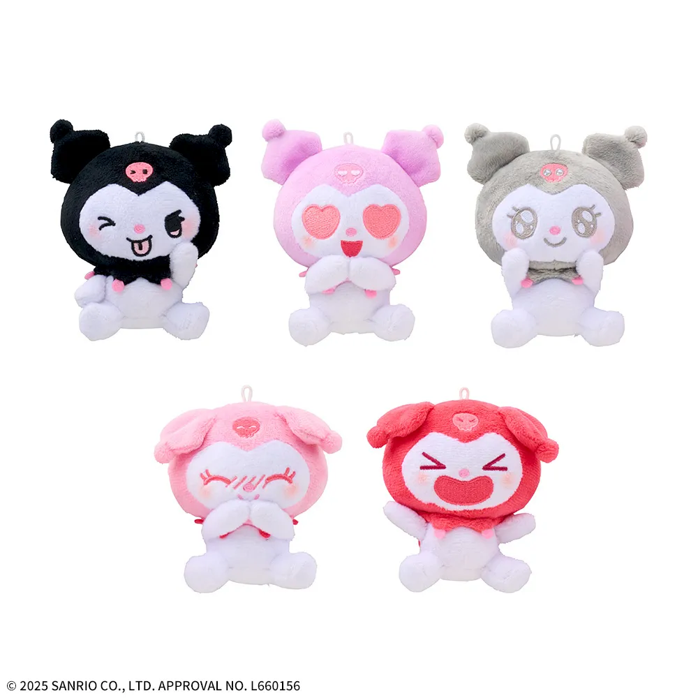 ゆるかわサンリオキャラクターズマスコット“クロミ”KUROMIMAGICAL表情カラフルVer.