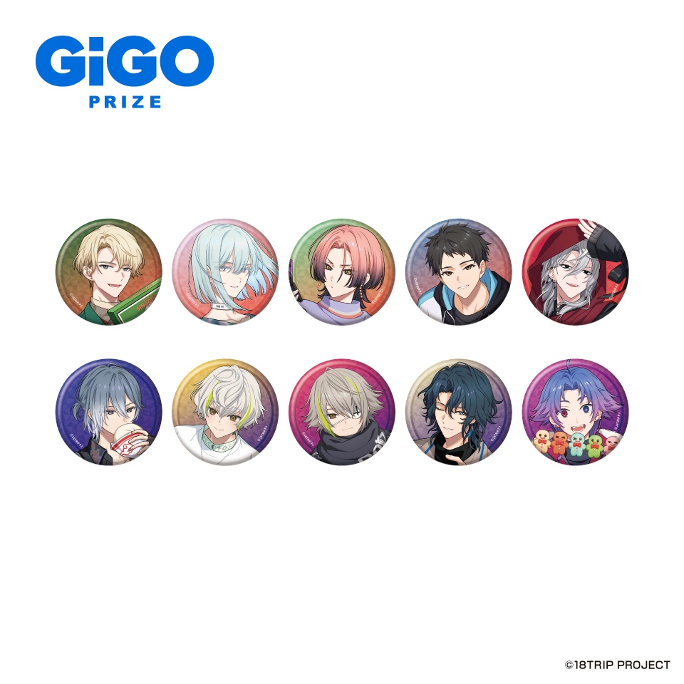 18TRIP ホログラム缶バッジVol.2～GiGOグループのお店限定～