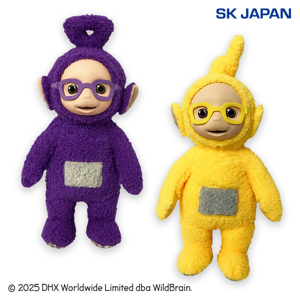 テレタビーズ サングラスGBぬいぐるみ（ティンキー・ウィンキー／ラーラ）