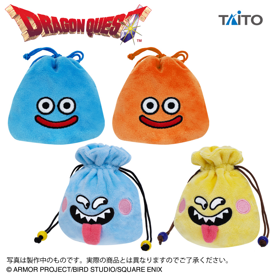 ドラゴンクエスト　AM　ミニ巾着ぬいぐるみ　～スライムとなかまたち～