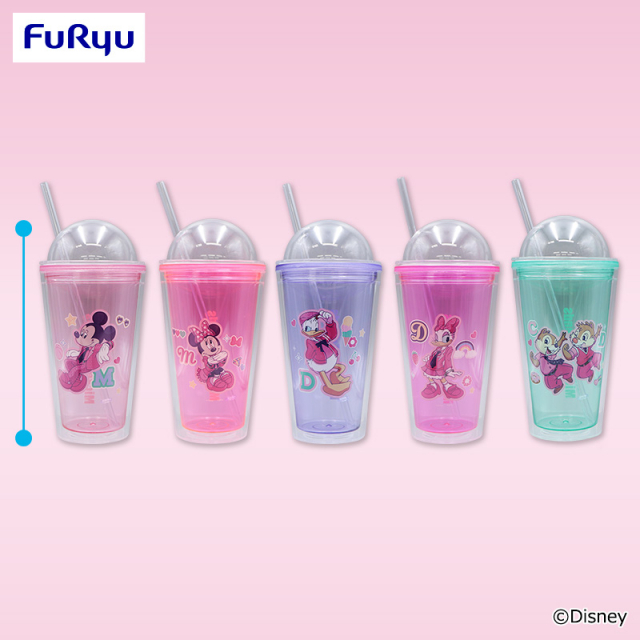 ミッキー＆フレンズ #MY推しDAYS ジャケットフォト ストロー付きタンブラー