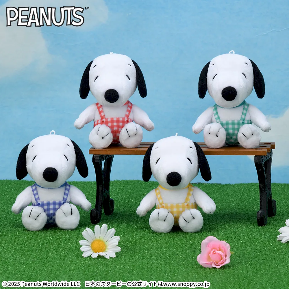 SNOOPY™　マスコット　～カラフルオーバーオール～