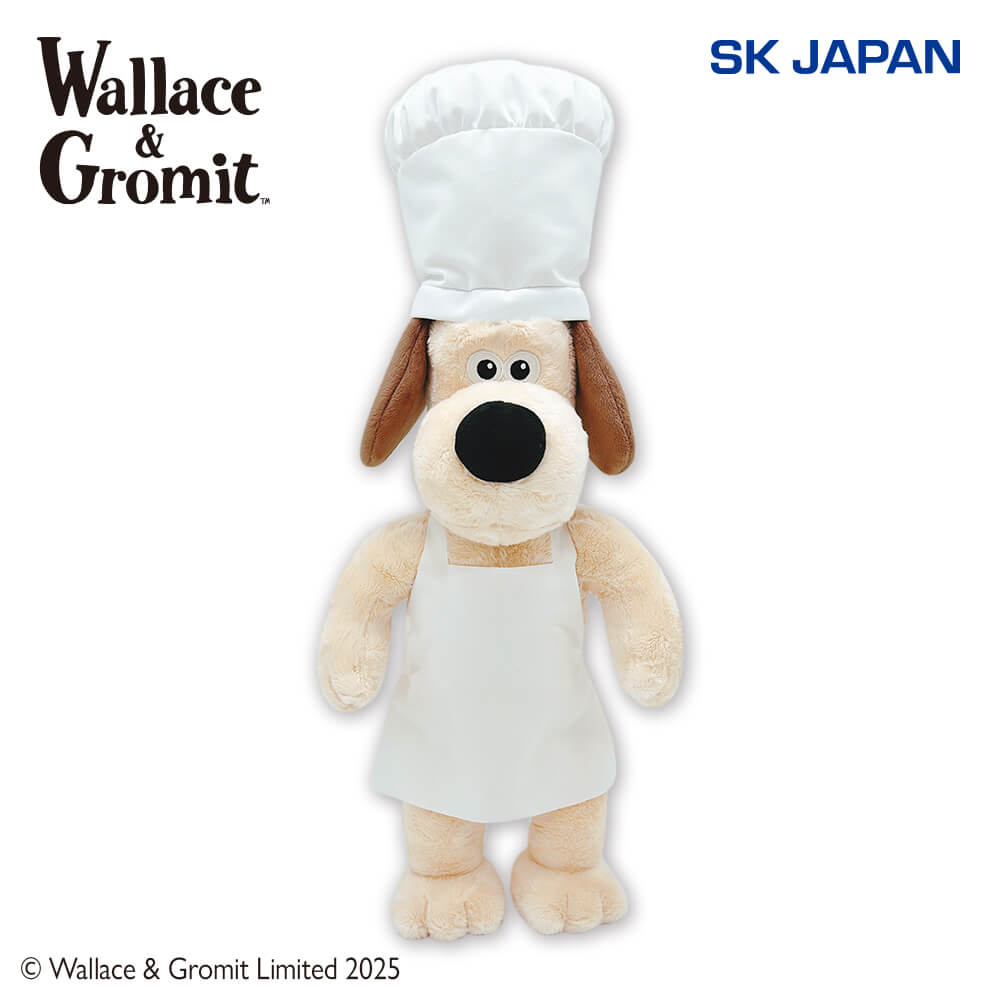 ウォレスとグルミット パン職人BIGぬいぐるみ 【モーリーファンタジー・PALO限定】