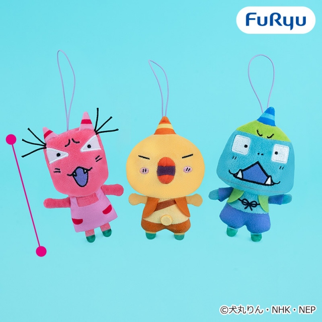 おじゃる丸 子鬼トリオマスコット