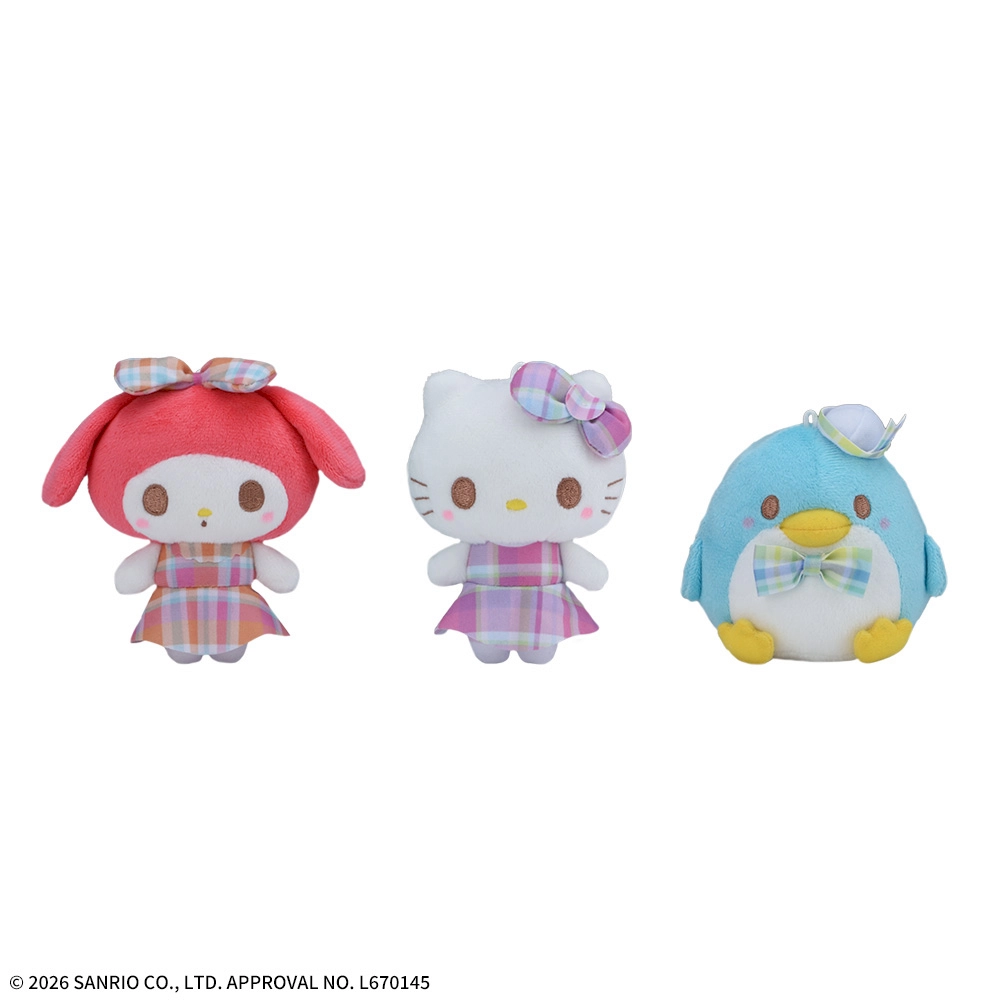 ゆるかわサンリオキャラクターズマスコットサマーチェック