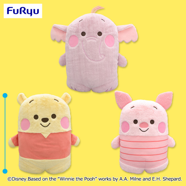 くまのプーさん ならべてどーみぃふれんず おおきい！ぬいぐるみ②