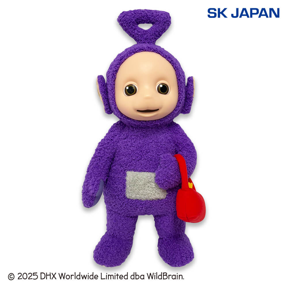 テレタビーズ BIGぬいぐるみ(ティンキー・ウィンキーとお気に入りのバッグ)
