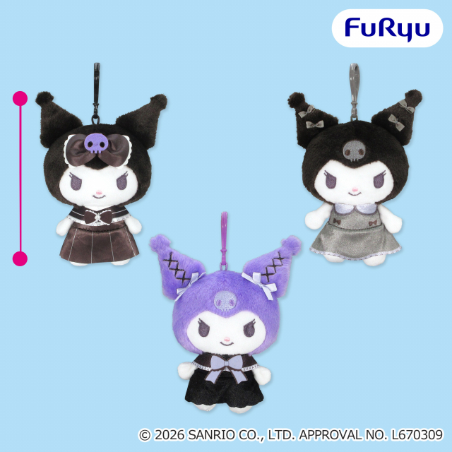 クロミ SANRIO FES 2026 カラフルリンクコーデ くりっぴぃ ぬいぐるみ