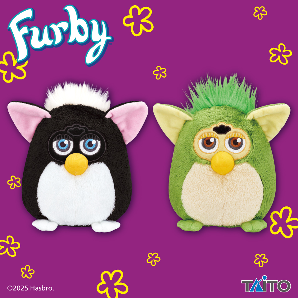 ファービー　レトロファービー　Mサイズ　ぬいぐるみ