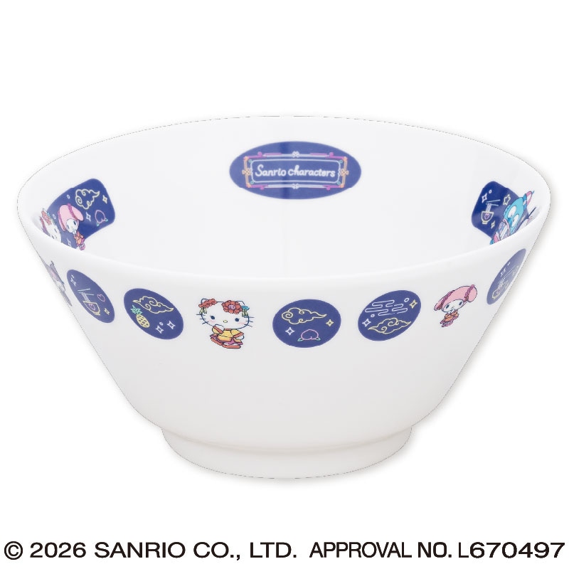 サンリオキャラクターズ ハオハオネオンタウンラーメンどんぶり