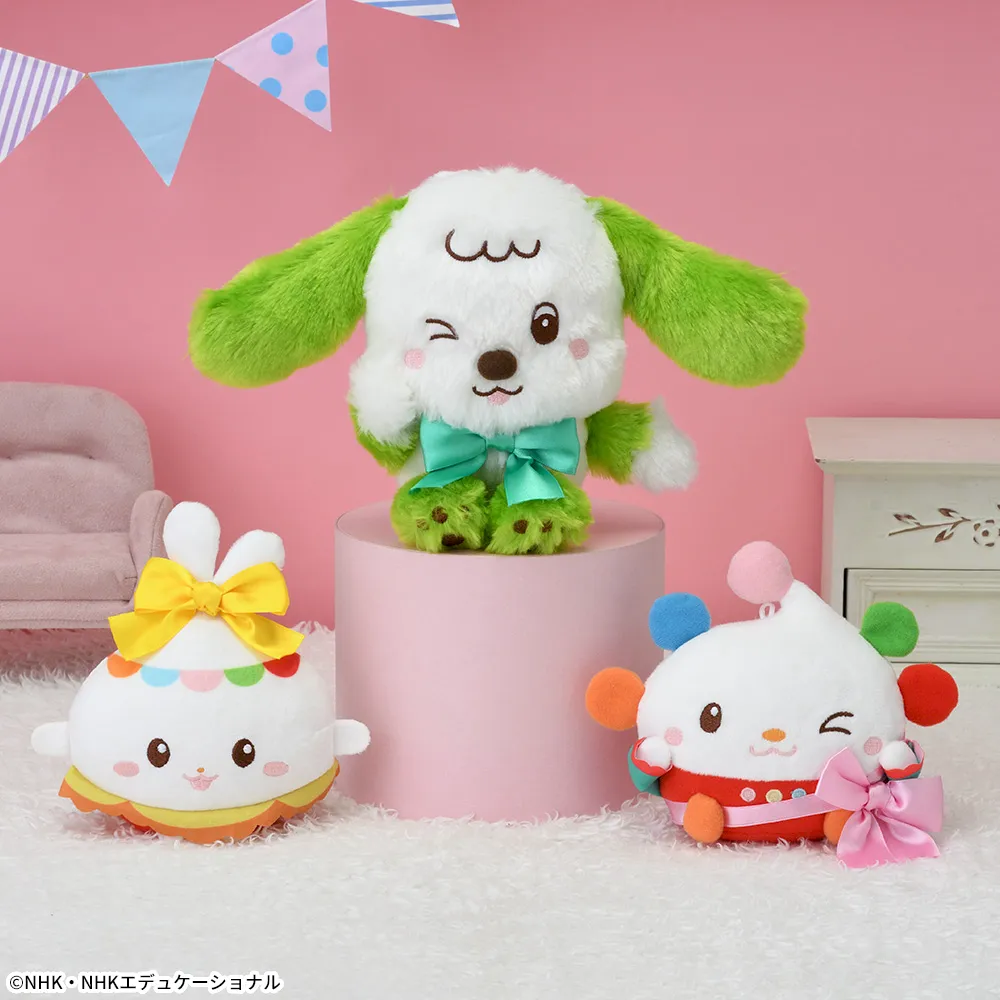 NHKいないいないばあっ！ワンワン&ぽぅぽ&まぁるのぬいぐるみ～リボン～