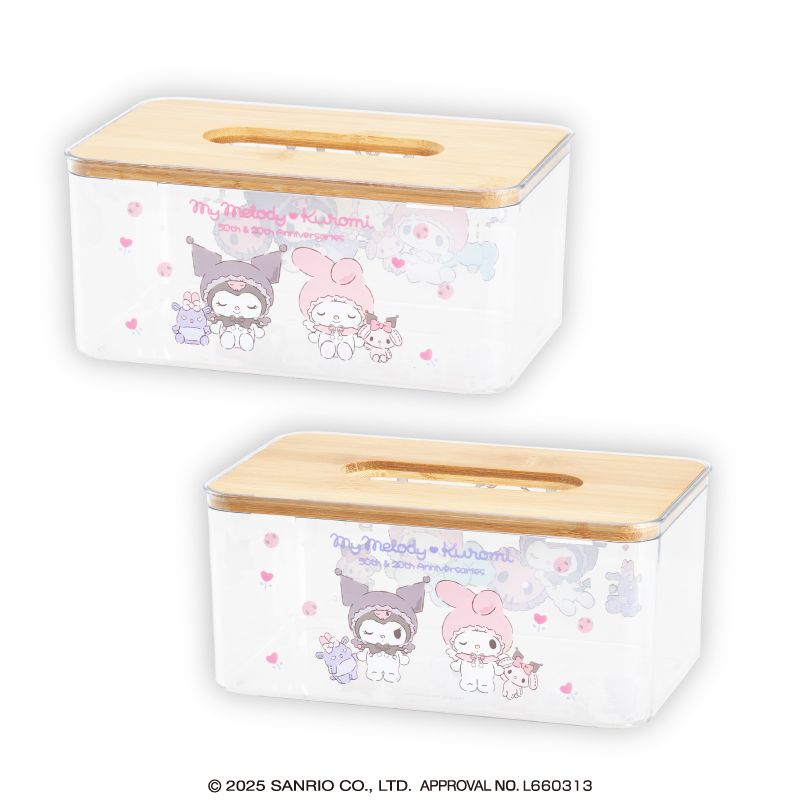 マイメロディ♡クロミ エンジェルクリアティッシュケース