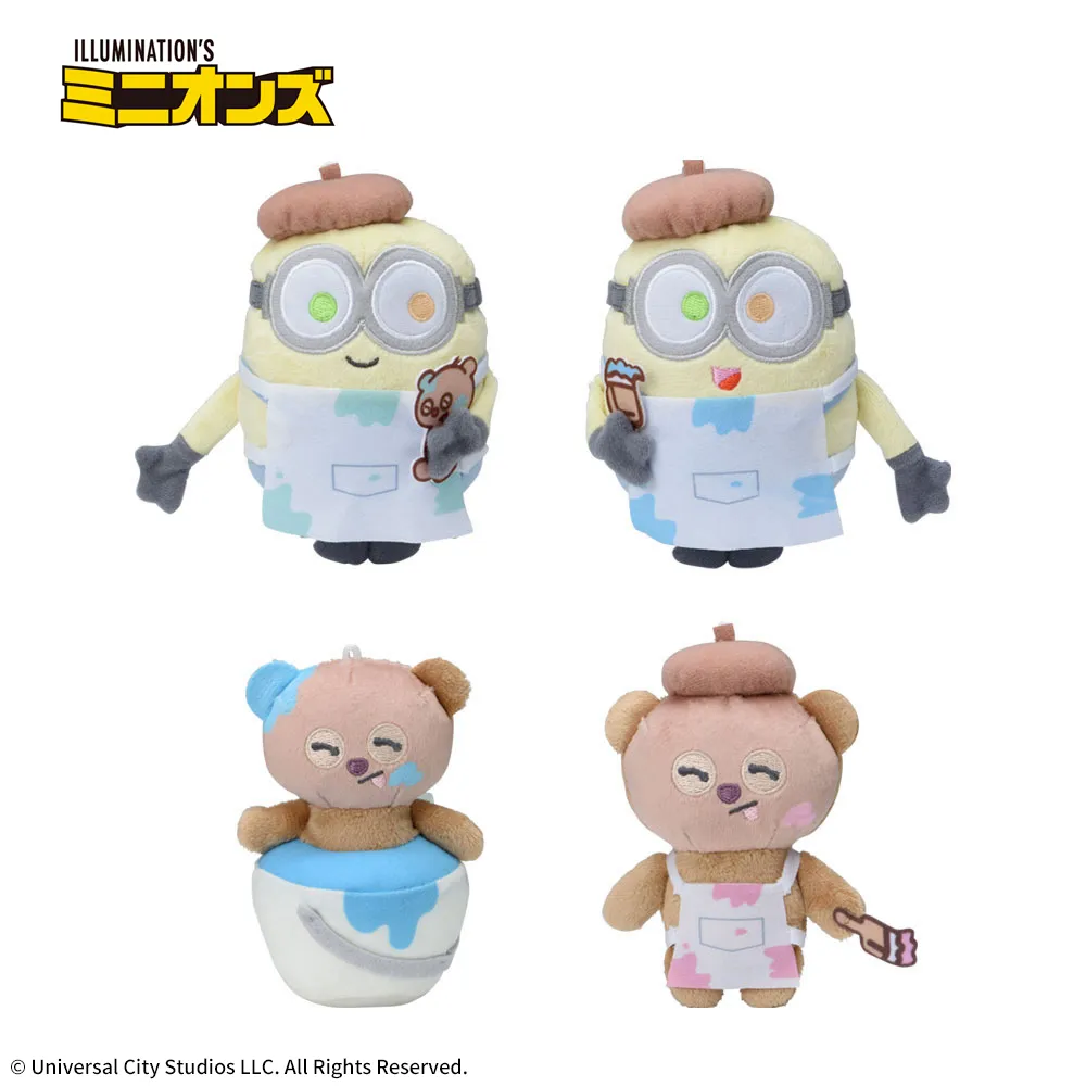 ミニオンマスコット“ボブ&ティム”ペンキ