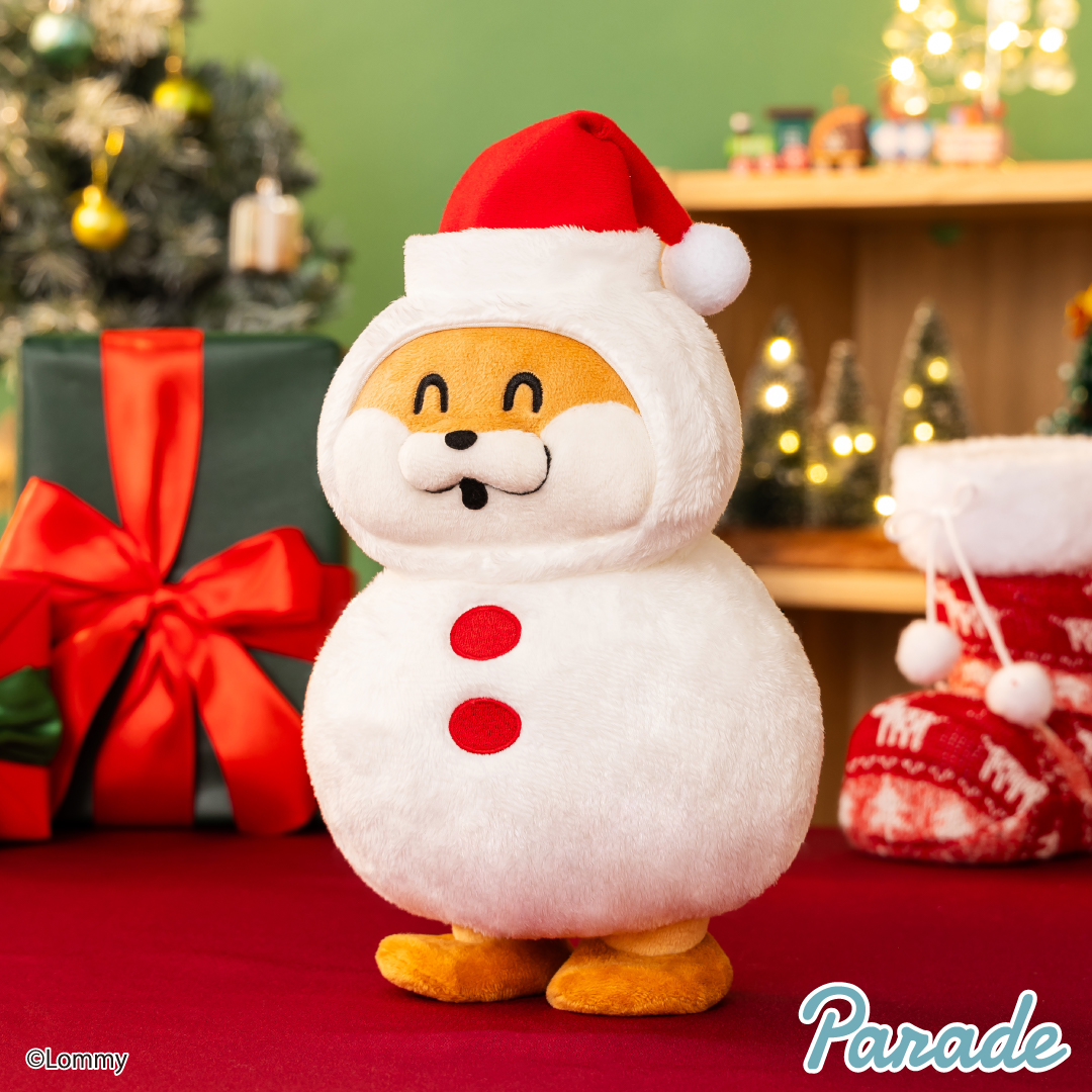 可愛い嘘のカワウソ サンタギミックぬいぐるみ