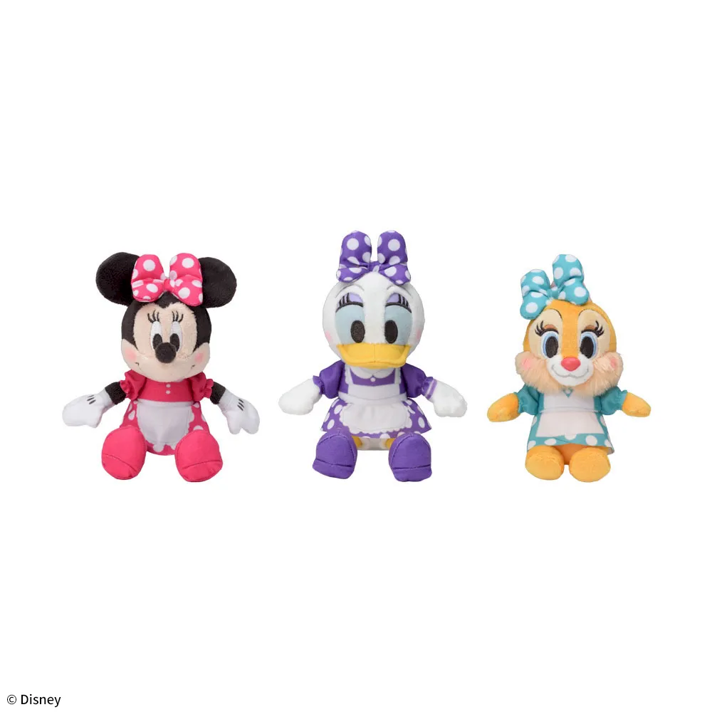 ミニーマウス＆デイジーダック&クラリス赤いほっぺマスコット～GOFORIT!～