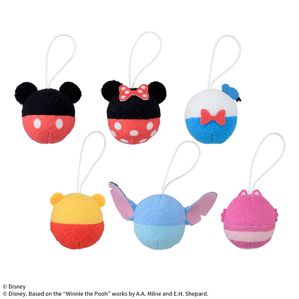 ディズニーキャラクター　モチーフまんまるマスコット