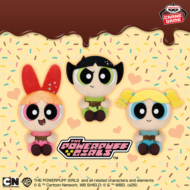 パワーパフ ガールズ おすわりぬいぐるみ～Sweets Time～